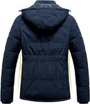 Куртка Pursky Women's Warm Winter Thicken Waterproof, темно-синий - фото 2