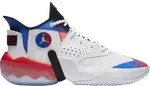 Кроссовки Jordan React Elevation White Infrared Royal, белый - фото