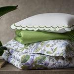 Льняной пододеяльник Matouk с гранатом, King, фиолетовый - фото 4