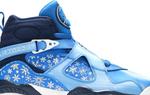 Кроссовки Air Jordan 8 Retro GS Snowflake, синий - фото 2