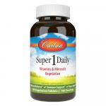 Мультивитамины для взрослых Carlson - Super 1 Daily, (180 таблеток) - фото