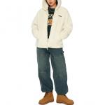 Nerdy Куртка женская молочно-белая, Purple - фото 6