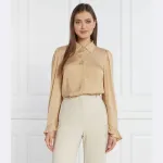 Рубашка стандартного кроя Twin-Set, бежевый - фото 2