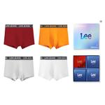 Трусы мужские 4 штуки подарочный набор Lee, белый - фото
