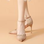 Туфли женские на высоком каблуке Dunnu, черный - фото 10