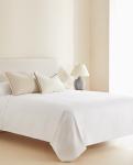 Пододеяльник Zara Home Sateen Duvet, 500 нитей, белый - фото 4