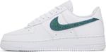 Кроссовки Nike Wmns Air Force 1 Low 'Glitter Swoosh - Celery', белый - фото 4