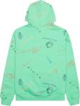 Худи Billionaire Boys Club BB Scribble Hoodie 'Spring Bud', зеленый - фото 3