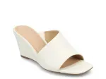 Clementine Wedge Сандалии Journee, White - фото