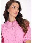 Блузка faina, розовый - фото 5