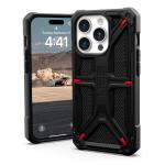 Чехол UAG Monarch для iPhone 15 Pro Max, Kevlar Black - фото