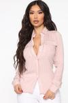 Рубашка Fashion Nova TGI1196S, розовый - фото 2