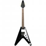Электрогитара Epiphone Flying V, черное дерево - фото 3