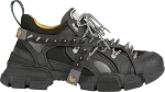 Кроссовки Gucci Flashtrek Removable Spikes Black, черный - фото