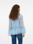Блуза VERO MODA VMCamillle, Sky blue - фото 5