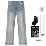 Джинсы унисекс Xinyinsu, синий - фото 43