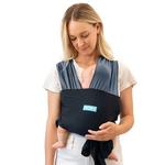 Слинг-переноска Moby easy-wrap в цвете charcoal/black Moby Wrap - фото 7