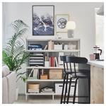 Барный стул YNGVAR IKEA, 75 см, антрацит - фото 3