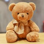 Плюшевый мишка Bow Tie, 20 см Fat Fat Dragon, коричневый - фото 3