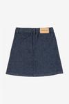 Детская хлопковая юбка Bobo Choses, темно-синий - фото 3