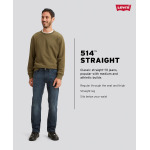 Мужские джинсы прямого кроя 514™ eco performance Levi's, мульти - фото 4