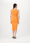Платье из джерси TIA ROUCHED SLINKY MIDI WAL G., оранжевый - фото 5