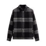 Топ Kith Textured Plaid Isaiah Buttondown, Black - фото