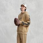 Толстовка мужская Kappa, коричневый - фото 9