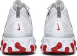 Кроссовки Nike React Element 55 'White University Red', белый - фото 7