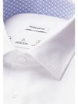 Рубашка Performance Slim белого цвета Seidensticker - фото 4