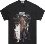 Футболка Kith For Star Wars Classic Vintage Tee 'Black', черный - фото 2