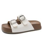 Женские тапочки Slide WESTLINK, бежевый - фото 2