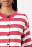 Кардиган TOM TAILOR STRIPED, Red/Offwhite/Light Red - фото 6