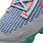 Кроссовки Nike Vapormax 2021 Flyknit, серый/синий - фото 7