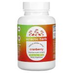 Eclectic Institute, сублимированная клюква, 300 мг, 120 вегетарианских капсул - фото