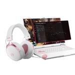 Игровая гарнитура Edifier Hecate G3 Wireless, белый/розовый - фото 2