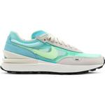 Кроссовки Nike Wmns Waffle One 'Bleached Aqua Lime Glow', зеленый - фото