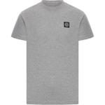 Compass Patch Crewneck T Shirt STONE ISLAND, серый - фото