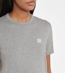 Хлопковая футболка для лица ACNE STUDIOS, серый - фото 4