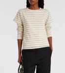Футболка Margo из хлопкового джерси Leset, Natural/Midnight Stripe - фото 6