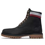 Кроссовки 6 inch heritage cupsole boot 'black nubuck with red' Timberland, черный - фото