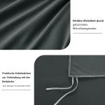 Комплект постельного белья RUIKASI, 3 предмета, 200х200/80x80, антрацит - фото 6