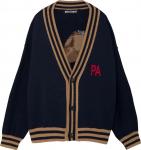 Кардиган Palm Angels Bear Cardigan 'Black/Brown', черный - фото