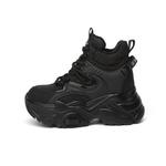 Кроссовки женские массивные высокие Daphne, черный - фото