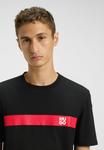 Футболка HUGO Print T-shirt, Black One/Black - фото 4
