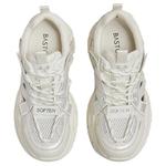 BASTO Женские белые кроссовки Low Top Chunky, цвет White - фото 4