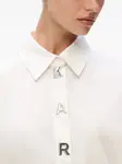 Рубашка с логотипом KARL LAGERFELD, белый - фото 5