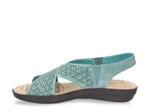 Сандалии Easy Street Claudia на танкетке, бирюзовый - фото 3