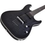 Schecter Guitar Research C-1 Platinum Электрогитара, полупрозрачный черный - фото 3