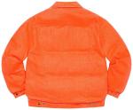 Куртка Supreme x Schott Canvas Down Trucker Jacket 'Neon Orange', оранжевый - фото 2